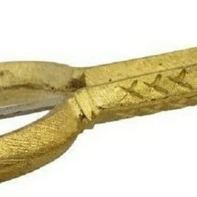 Handmade Rajasthani Folk Musical Morsing Jaw Harps Mukhchang Instrument Brass Morchang Brown image 2