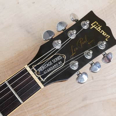 Gibson Heritage Series Standard 80 1982 Gold Top Vintage USA Tim Shaw PAFs w/ OHSC image 5