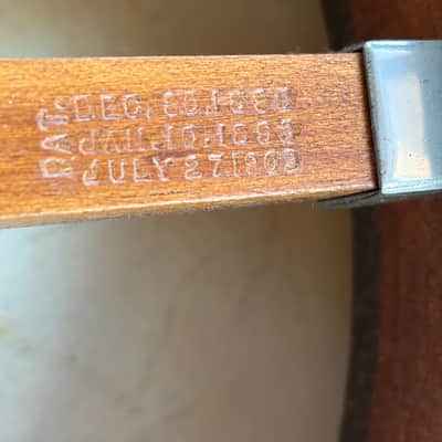 1927 Vega Style R Tenor Banjo — Tubaphone Tone Ring, Original Case, Full Provenance image 5