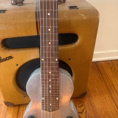 Gibson E-150 Model Lap Steel Electric Guitar - 1935, 1930s, Racing Stripe Tweed Case, EHG-150, EH-150, Charlie Christian Pickup image 4