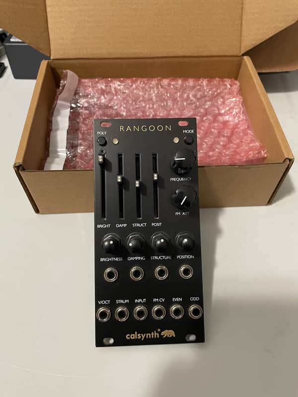 CalSynth Rangoon - Mutable Rings clone with sliders - 2021 Black image 1
