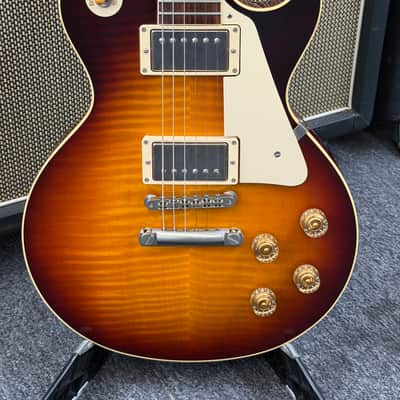 Gibson 60 Reissue Les Paul Standard GC Exclusive 2016 - Desert Burst Flame Top image 4
