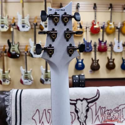 2025 Paul Reed Smith PRS Core Series Standard 24 Satin Mahogany Body & Neck Rosewood Fingerboard Pearl White 7.00 lbs image 9