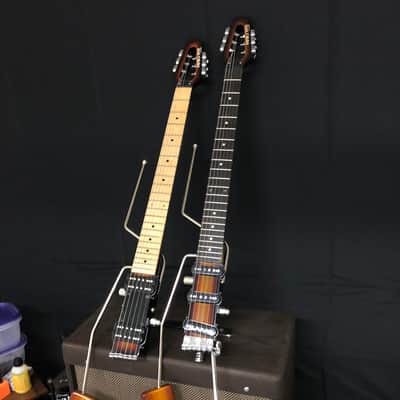 Original South Korean Ministar Lestar Travel Guitar Built in Headset Amp Gibson Scale image 12