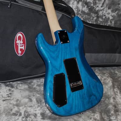 2023 G&L - Legacy HSS Rear Mounted Controls - Clear Blue image 5