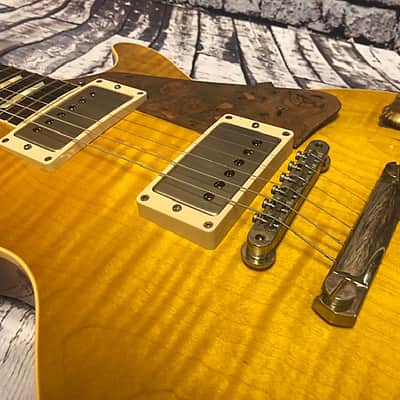 Gibson Custom Shop Standard Historic '58 Les Paul Standard Reissue 2013 Lemon Burst image 4