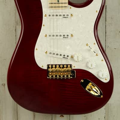 DEMO Fender Richie Kotzen Stratocaster - Transparent Red Burst (804) image 1