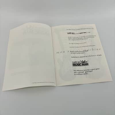 1997 Ernie Ball MUSIC MAN Specifications Catalog [AXIS, Luke, Steve Morse, Albert Lee, Silhouette, StingRay] image 2