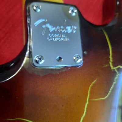 Logtown Guitars Custom Strat Style 2020 Tobacco/Rootbeer Gold Burst Lightning, image 15