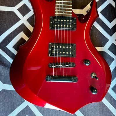 ESP - GrassRoots Forest G-FR-56G - Set Neck - See-Thru Candy Apple