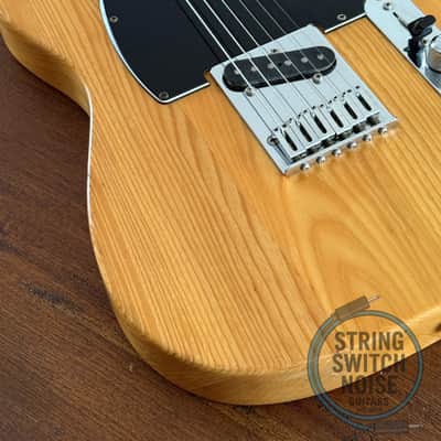Fender Telecaster, ‘72, Natural Blonde, Black Guard, Ashwood, 1997 image 6