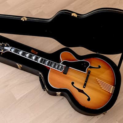 2005 Heritage Golden Eagle Archtop Guitar Sunburst w/ Benedetto Pickup, Kalamazoo USA image 20