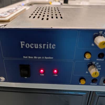 Focusrite ISA 215 Dual Mono Mic Pre and Equalizer 1990s - Blue image 6