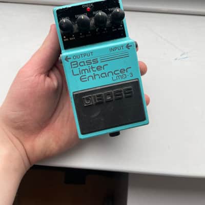 Boss LMB-3 Bass Limiter Enhancer (Silver Label) 1995 - Present - Blue image 2