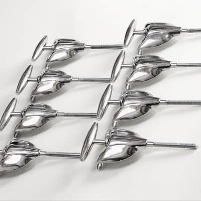 (10) Gretsch Bass Drum Tension Rods & Claws - 1960s / MINT CONDITION - INSPECTED & TESTED image 1