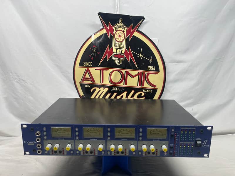 Focusrite ISA428 4-Channel Microphone Preamp Rack Unit image 1