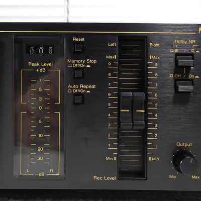 1986 Nakamichi BX-125 Stereo Cassette Deck New Belts & Serviced 07-04-2025 Clean and Excellent Condition #191 image 4