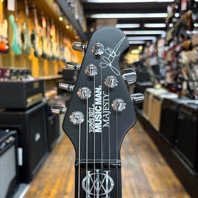 Ernie Ball Music Man John Petrucci Signature Majesty Electric Guitar Blue Silk w/Mono Case image 7