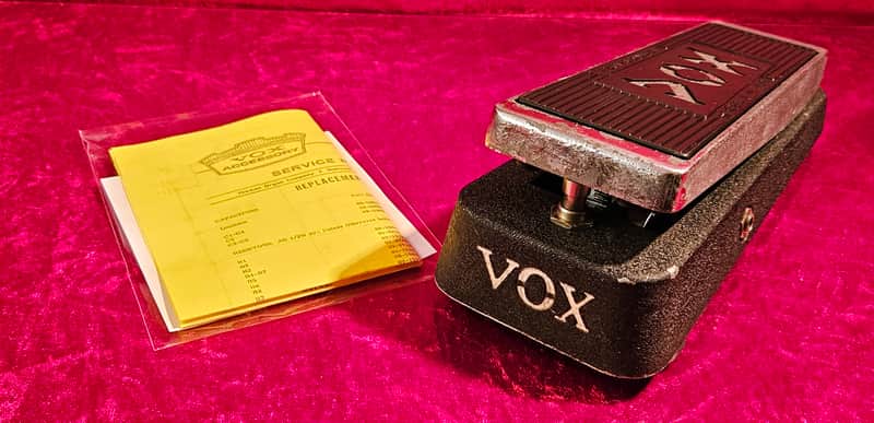 VOX V846 Transition Wah-Wah Guitar Pedal Clyde McCoy Circuit Can Vintage 1969 image 1