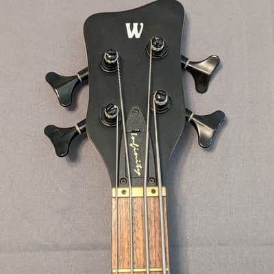 2008 Warwick Infinity NT 4 - AAAA Flame Maple - Natural Oil - Lefty image 4