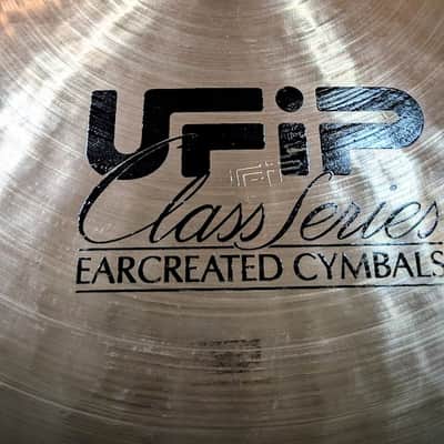 UFIP Class Series 18" Ride/Crash Drum Cymbal - 2009g image 3