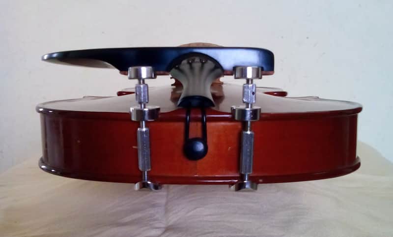 Height Adjustable Chinrest Guarneri with HiClamps . WBO Violin Parts image 1