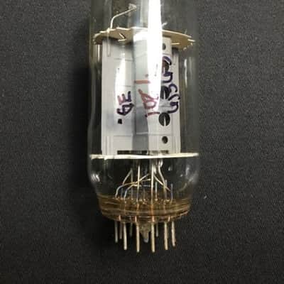 GE 6JS6B Ham Radio SWEEPS Audio VINTAGE VACUUM TUBE Tested Strong USA O.2989-D image 2