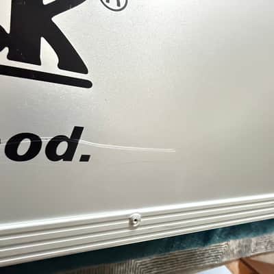 AS NEW Warwick - Buzzard / Stryker - Professional Line - Electric Bass Flight Case (RockCase) 2020's - Aluminum / SIlver image 17