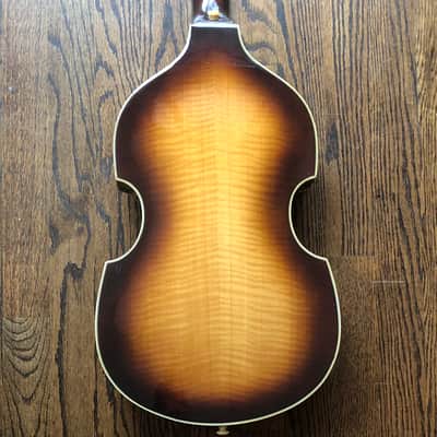 1975 Hofner 500/1 Violin Bass LEFTY - Sunburst (Beatle Bass) w/ OHSC image 11