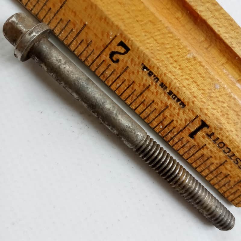 30s Slingerland 1+2.5″Tension T-Rod+Blip Nickel Radio King Sna…