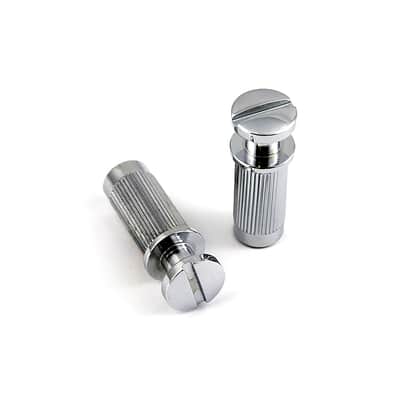 ABM 3025 Modern Compensated Wraparound Bridge Tailpiece (Chrome, Brass) image 3