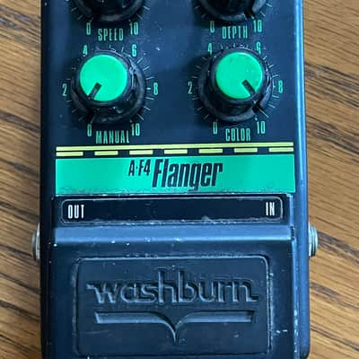 Washburn A-F4 Analog Flanger Rare Vintage Guitar Effect Pedal MIJ Japan image 1