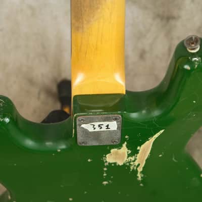 Luthier Made Jazz Bass 2023 - Aged British Racing Green image 21