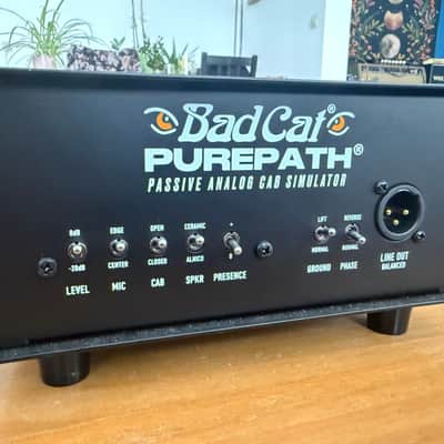 Bad Cat Purepath Passive Analog Cab Simulator 2026 - Present - Black image 3
