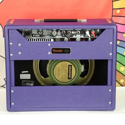 Fender '65 Princeton Reverb Plum 12" Greenback FSR Limited Edition image 5