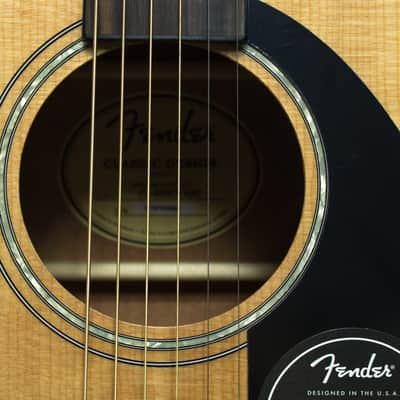 Fender CD-60SCE Acoustic-Electric Guitar - Natural image 2