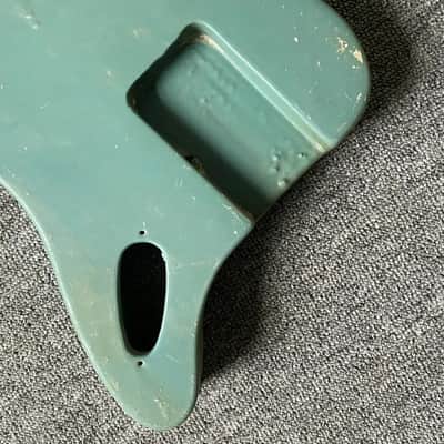 Green DIY Project Traveler Guitar Body image 9