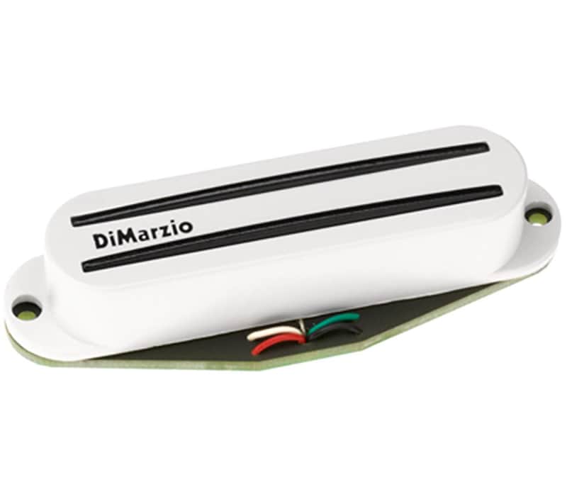 DiMarzio Super Distortion S Strat Humbucker Pickup w/ White Cover, DP218W image 1