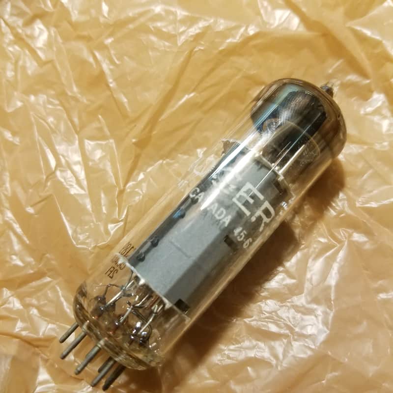 Rogers ONE (1) 7189 AT1000 TESTED Vacuum Tube Canada beefy EL84 beam power pentode 1960-1968 image 1