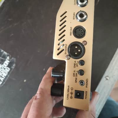 Two Notes Le Crunch Dual Channel Tube Preamp 2010s - Gold image 4