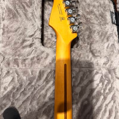 Fender American Ultra II Stratocaster HSS with Maple Fretboard - Solar Flare image 7