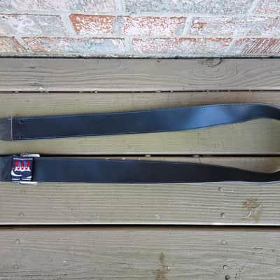 Vintage 1970's Ace-Style Red, White, and Blue Eagle and Shield Guitar Strap! image 4