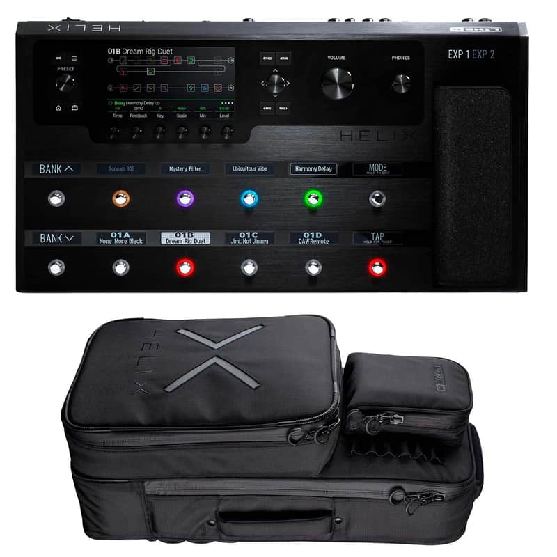 Line 6 Helix Guitar Multi-effects Floor Processor, Line 6 Helix Backpack Bundle image 1