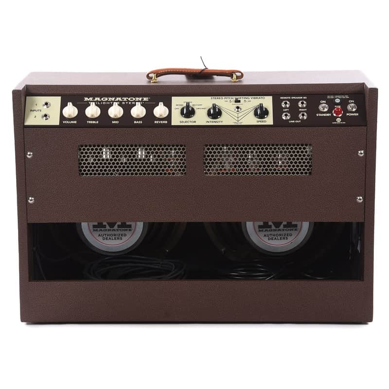 Magnatone Twilighter Stereo 22+22-Watt 2x12" Guitar Combo image 3