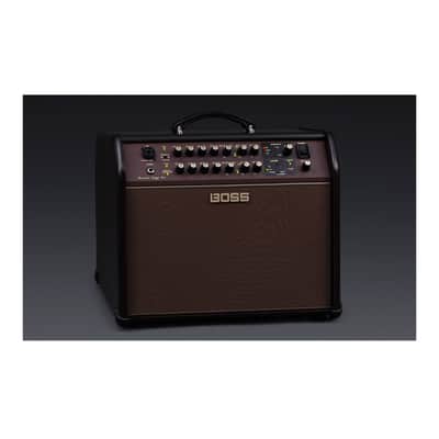 BOSS Acoustic Singer Pro 120-Watt Bi-Amp Amplifier with Analog Input Circuits, 3-Band Equalizer, 8-Inch Woofer, and Dome Tweeter image 6