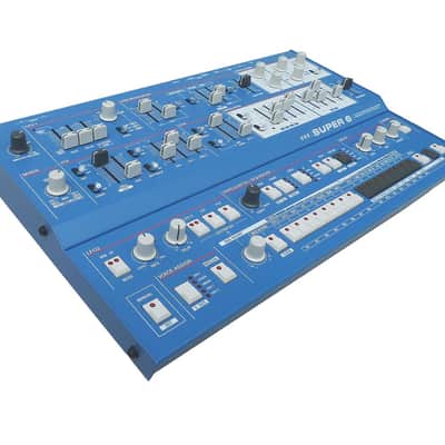 UDO Super 6 Polyphonic Hybrid Desktop Synthesizer - Limited Edition Blue [DEMO] image 2