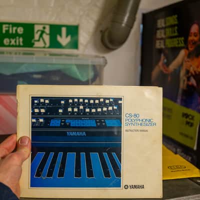 Yamaha CS-80 Polyphonic Synthesizer 1977 - 1978 - Black image 3