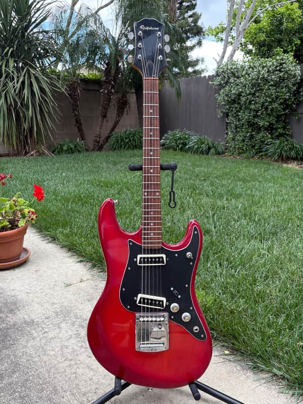 Epiphone ET-270 (1802T) 1970 - 1975 - Cherry Red image 1