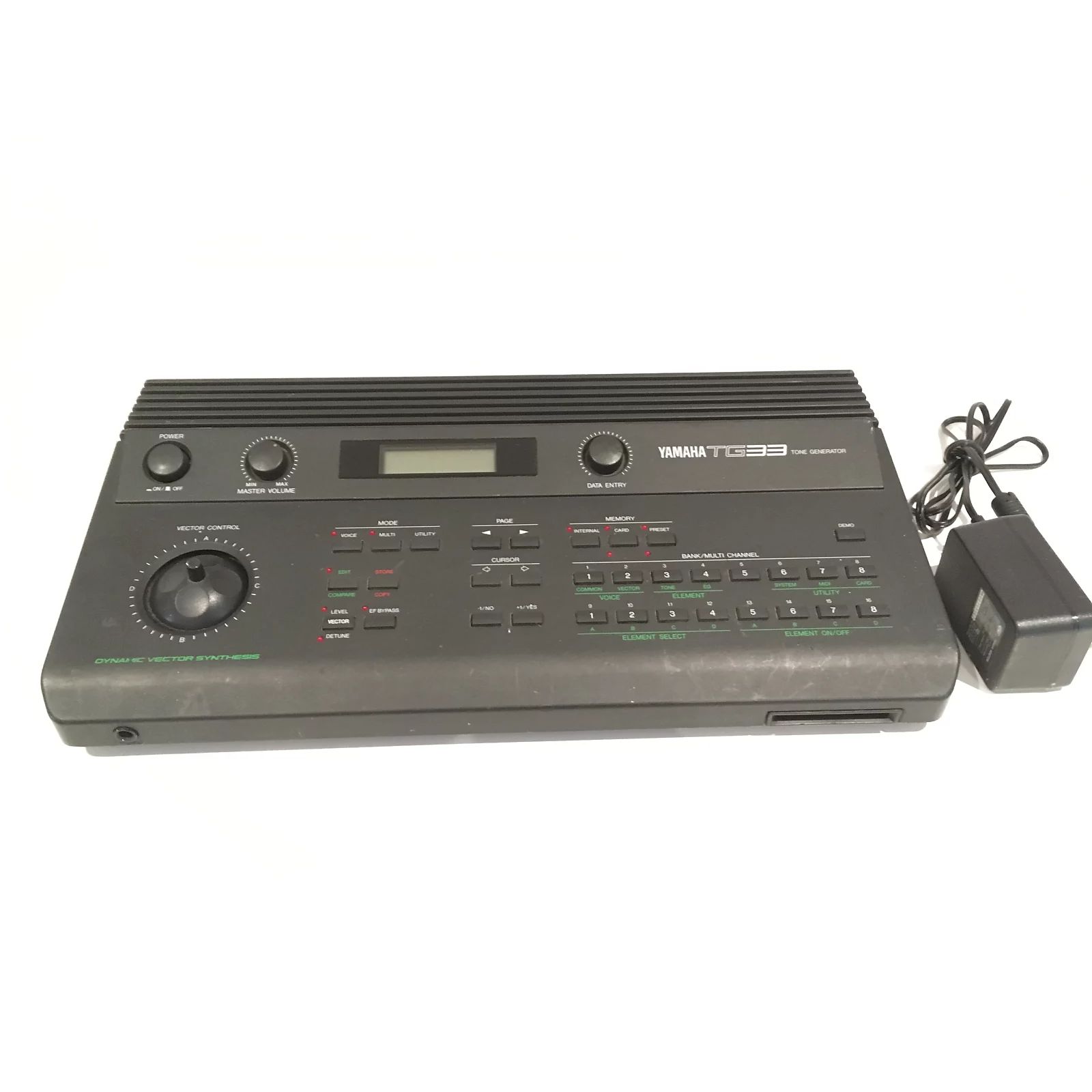 【廃盤：希少】YAMAHA TG33 音源モジュール シンセサイザー MATRIXSYNTH: Yamaha TG33 Vector Synthesizer Module With Studio and