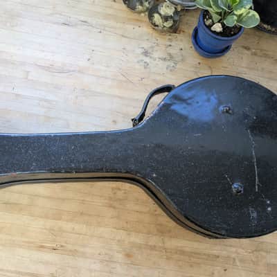 Vega little wonder tenor jazz banjo 1928. with resonator and OHSC image 14